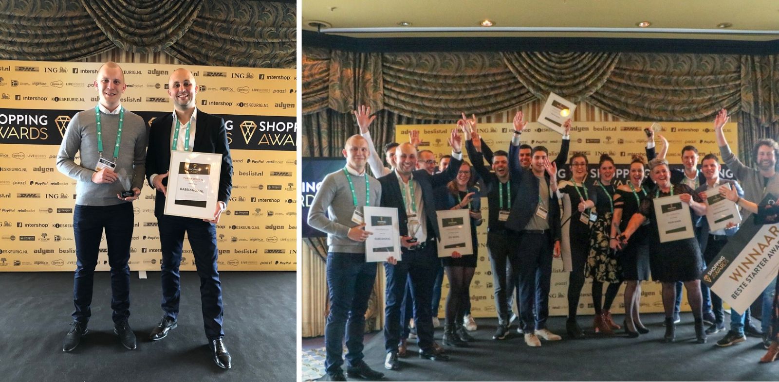 Winnaar Shopping Awards 2019! | Kabelshop.nl