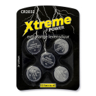 123accu Knoopcel batterij CR2032 - Xtreme Power - 5 stuks (Lithium, 3 V) ADR00046 K105005161
