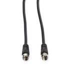 Nedis F connector kabel - Nedis - 1.5 meter (Zwart) CSGL41000BK15 CSGP41000BK15 N010408301