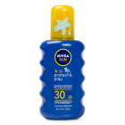 Zonnebrandspray | Factor 30 | Nivea (Voor kinderen, Gekleurd, Extra waterresistent)