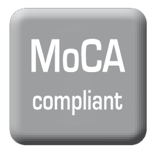 MoCA compliant