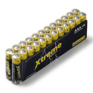 123accu AAA batterij | Xtreme Power | 24 stuks (Alkaline) 24MN2400C K105005155 - 