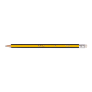 123inkt Potlood (HB, Gum) 122-HB K071000202 - 1