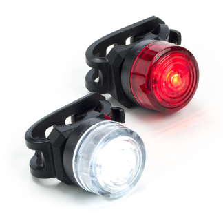 123led Fietsverlichtingset (Batterijen, Rubberen riemen, 8 lm) LDR07222 K170404474 - 