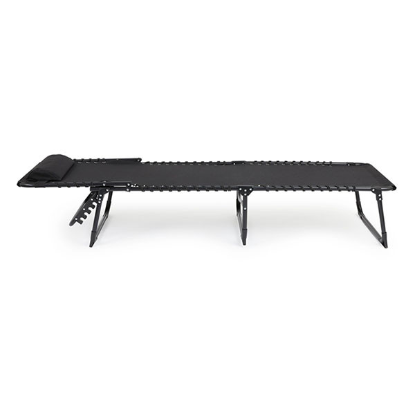 909 Outdoor Ligbed | 909 Outdoor | 189 x 59 x 30 cm (Met kussen, Verstelbare rugleuning, Zwart) HET.OU.0161.093.ZW K170105682 - 2