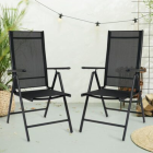 909 Outdoor Tuinstoel | 909 Outdoor | 66 x 55 x 107 cm (2 stuks, Inklapbaar) HET.OU.0161.098.ZW K170105673 - 8