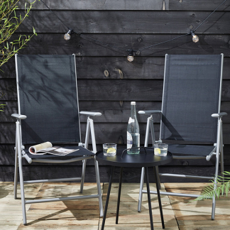 909 Outdoor Tuinstoel | 909 Outdoor | 66 x 55 x 107 cm (2 stuks, Inklapbaar) HET.OU.0161.098.ZW K170105673 - 5
