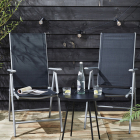 909 Outdoor Tuinstoel | 909 Outdoor | 66 x 55 x 107 cm (2 stuks, Inklapbaar) HET.OU.0161.098.ZW K170105673 - 5