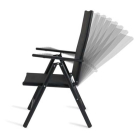 909 Outdoor Tuinstoel | 909 Outdoor | 66 x 55 x 107 cm (2 stuks, Inklapbaar) HET.OU.0161.098.ZW K170105673 - 3