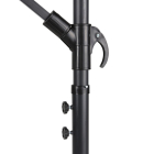 909 Outdoor Zweefparasol | 909 Outdoor | Ø 300 cm (Zwart, Rond) HET.OU.0161.043.ZW K170105684 - 5