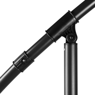 909 Outdoor Zweefparasol | 909 Outdoor | Ø 300 cm (Zwart, Rond) HET.OU.0161.043.ZW K170105684 - 6