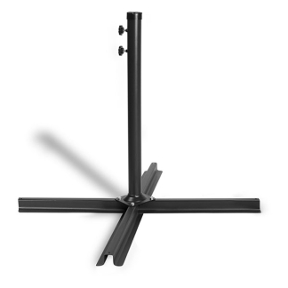 909 Outdoor Zweefparasol | 909 Outdoor | Ø 300 cm (Zwart, Rond) HET.OU.0161.043.ZW K170105684 - 7