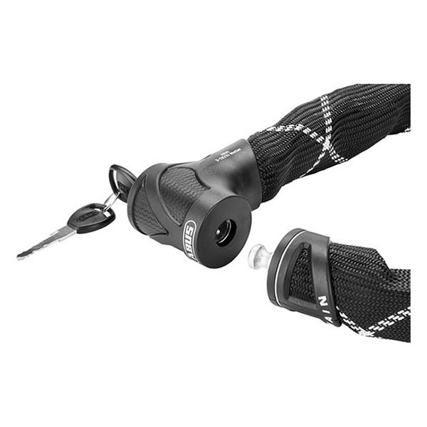 ABUS Kettingslot | ABUS | Iven 8210/140 | 140 cm (Ø 8mm, 2 Sleutels, ART-2 keurmerk, Zwart) 88288 K170404199 - 5