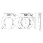 ABUS Ringslot | ABUS | Pro Amparo 4750SL R | 86 mm (2 sleutels, ART-2 keurmerk, Zwart) A023 K170404233 - 4