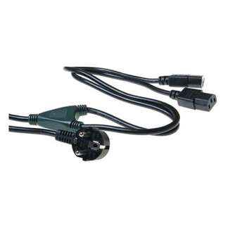ACT C13 kabel | ACT | 1.8 meter (2 x C13, Haaks) AK5055 K010806165 - 2