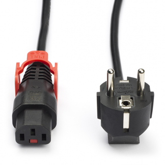 ACT C13 kabel | ACT | 1 meter (Haaks) AK5150 K010806112 - 1