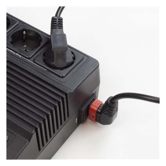 ACT C13 kabel | ACT | 1 meter (Haaks, Links, IEC lock) AK5258 K010806114 - 4