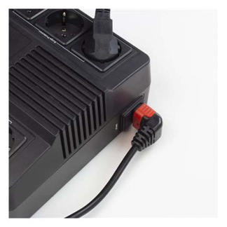 ACT C13 kabel | ACT | 1 meter (Haaks, Omlaag, IEC lock) AK5255 K010806109 - 5