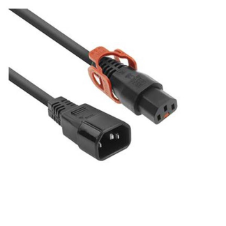 ACT C14 naar C13 kabel | ACT | 0.5 meter (IEC lock) AK5153 K010806123 - 2