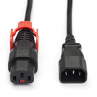 C14 naar C13 kabel | ACT | 0.5 meter (IEC lock)
