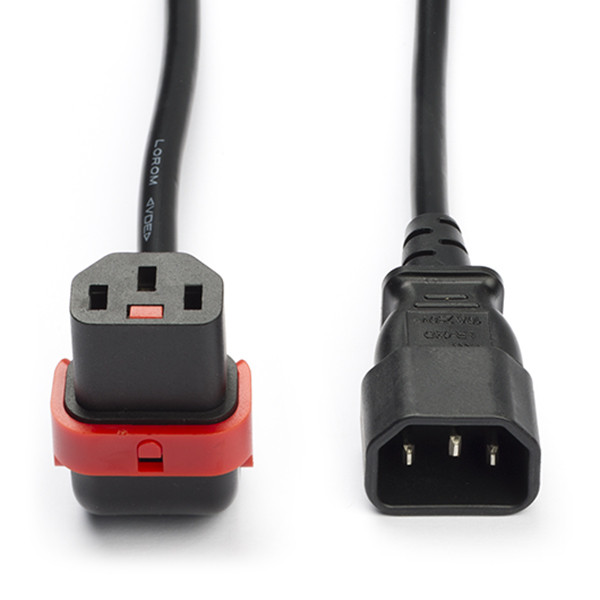 ACT C14 naar C13 kabel | ACT | 1 meter (Omhoog, IEC lock) AK5276 K010806136 - 1