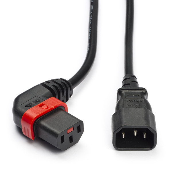 C14 naar C13 kabel ACT 3 meter (Rechts, IEC lock) ACT