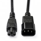 ACT C14 naar C5 kabel | ACT | 0.5 meter AK5218 K010806204 ACT C14 naar C5 kabel | ACT | 0.5 meter AK5218 K010806204