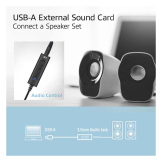ACT Externe geluidskaart USB | ACT (USB A, USB 2.0, Volumeregeling) AC9360 K070401008 - 5