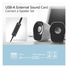 ACT Externe geluidskaart USB | ACT (USB A, USB 2.0, Volumeregeling) AC9360 K070401008 - 5