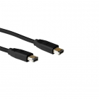 ACT FireWire kabel | 6 naar 6 pins | 1.8 meter (400 Mbps) FW1020 K010404405