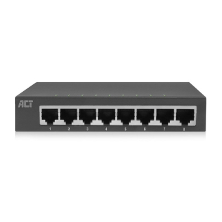 ACT Gigabit switch | ACT | 8 poorten (1 Gbps) AC4418 K020610050 - 1