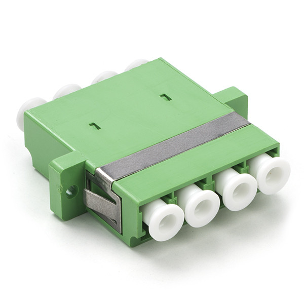 ACT Glasvezel koppelstuk OS2 - LC naar LC (Duplex, Singlemode, 4-voudig, APC) EA1021 K010701746 - 1