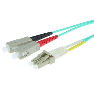 ACT Glasvezelkabel OM3 - LC/SC - 0.5 meter (Duplex, 50/125μm, UPC) RL8600 K010701456 - 1