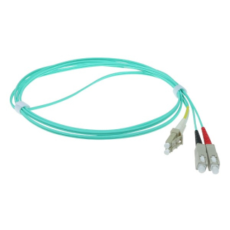 ACT Glasvezelkabel OM3 - LC/SC - 15 meter (Duplex, 50/125μm, UPC) RL8615 K010701464 - 