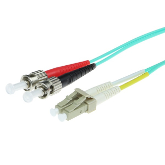 ACT Glasvezelkabel OM3 - LC/ST - 1 meter (Duplex, 50/125μm, UPC) RL7601 K010701468 - 1