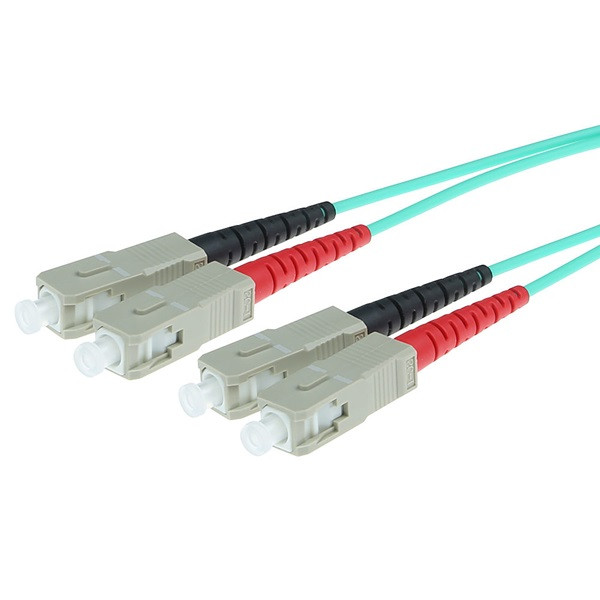 ACT Glasvezelkabel OM3 - SC/SC - 0.5 meter (Duplex, 50/125μm, UPC) RL3600 K010701476 - 1