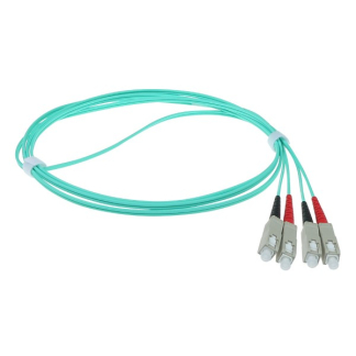 ACT Glasvezelkabel OM3 - SC/SC - 10 meter (Duplex, 50/125μm, UPC) RL3610 K010701483 - 