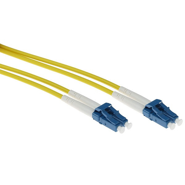 ACT Glasvezelkabel OS2 - LC/LC - 3 meter (Duplex, 9/125μm, UPC, Metalen beschermlaag) RL3303 K010701714 - 1