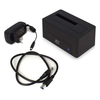ACT Harde schijf docking station | ACT | 2.5" en 3.5" (USB 3.0, SATA III) AC1500 K010213121 - 3