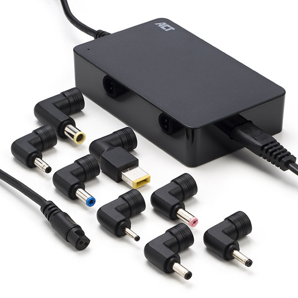 ACT Laptop oplader | ACT | 90W (Universeel, Verwisselbare plugs) AC2060 K020610038 - 1