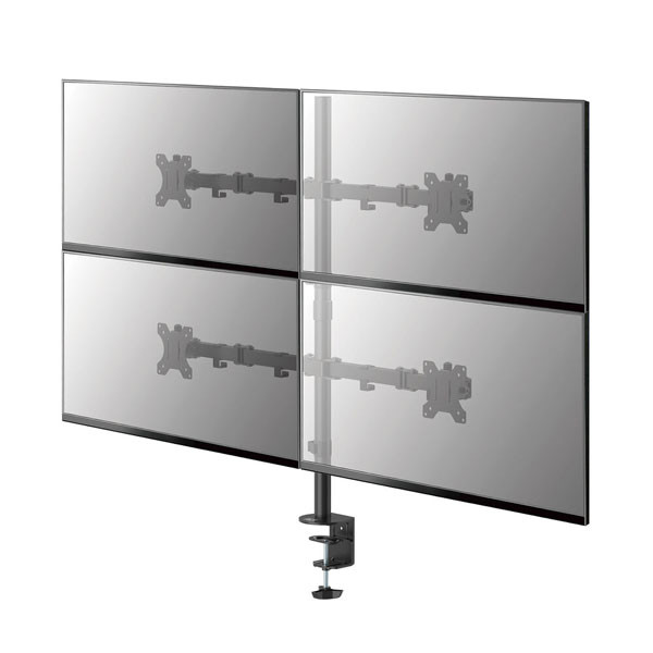ACT Monitorbeugel | ACT | 10 tot 32 inch (Ergonomisch, Draai, zwenk en kantelbaar, 4 schermen, Max. 32 kg) AC8304 K101501130 - 1