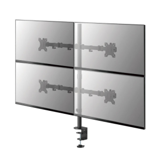 ACT Monitorbeugel | ACT | 10 tot 32 inch (Ergonomisch, Draai, zwenk en kantelbaar, 4 schermen, Max. 32 kg) AC8304 K101501130