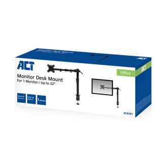 ACT Monitorbeugel | ACT | 10 tot 32 inch (Ergonomisch, Draai, zwenk en kantelbaar, Max. 8 kg) AC8301 K101501127 - 7