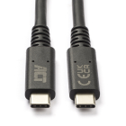 ACT Motorola oplaadkabel | USB C ↔ USB C 4 | 0.8 meter (40 Gbps, Vertind koper, Power Delivery, 240 W, Thunderbolt 3/4) AC7451 D010214197