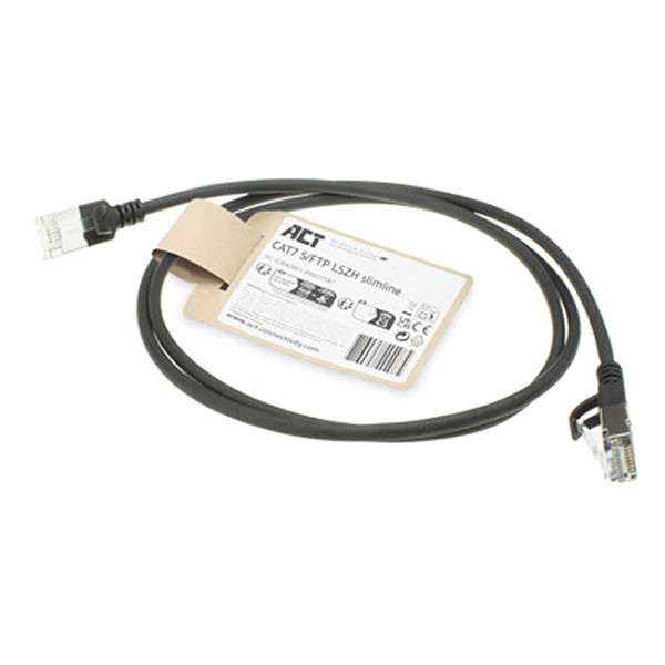 ACT Netwerkkabel | ACT | 0.5 meter (Ø 4.5 mm, 100% koper, 10 Gbps, LSZH) DF7900 K180108162 - 3