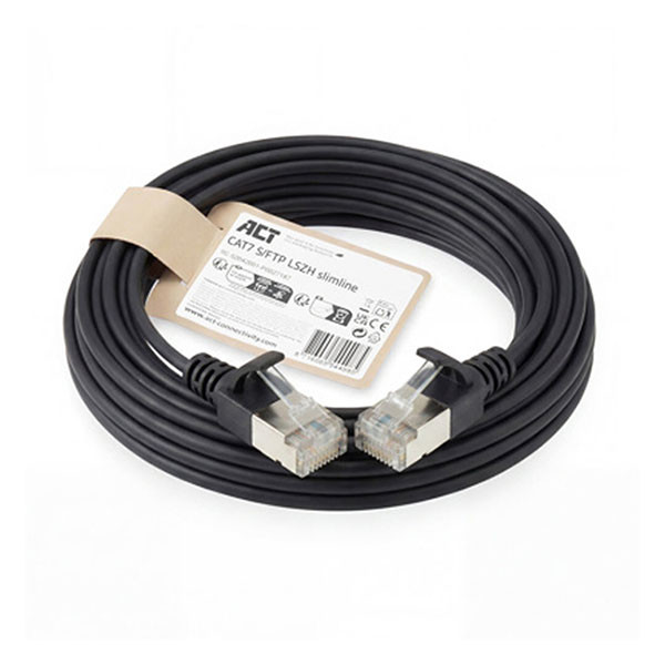 ACT Netwerkkabel | ACT | 10 meter (Ø 4.5 mm, 100% koper, 10 Gbps, LSZH) DF7910 K180108169 - 3