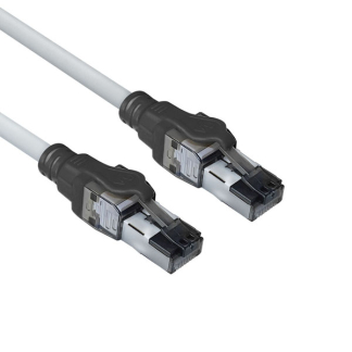 ACT Netwerkkabel | Cat6a S/FTP | 1 meter (100% koper, LSZH, Trekontlasting, PoE++) FB4001 K010605011 - 1