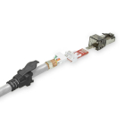 ACT Netwerkkabel | Cat6a S/FTP | 1 meter (100% koper, LSZH, Trekontlasting, PoE++) FB4001 K010605011 - 2