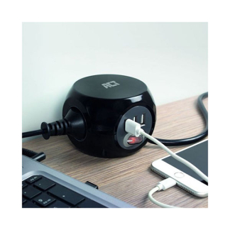 ACT Stekkerdoos 3-voudig | ACT 1.5 meter (3 USB poorten) AC2400 K150305414 - 5