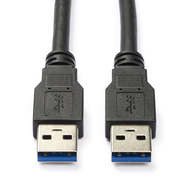 ACT USB A naar USB A kabel | 0.5 meter | USB 3.0 (100% koper, Zwart) SB3010 K070601026 - 1